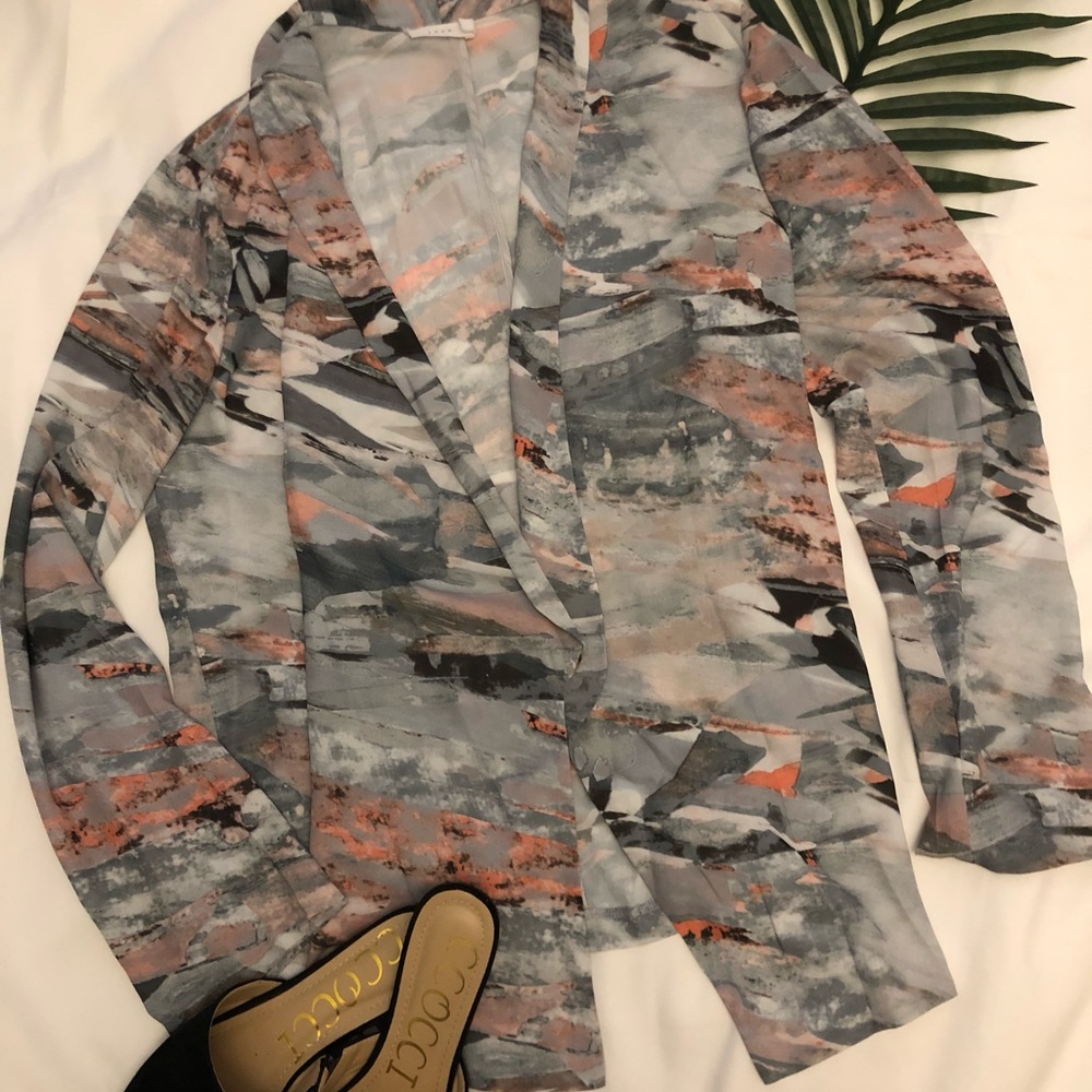 Lush Marbled blazer